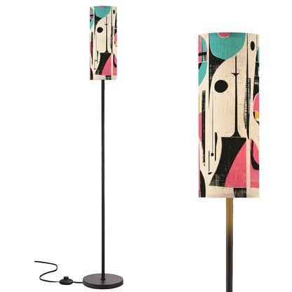Kate McEnroe New York Mid Century Modern Abstract Slim Floor Lamp, Retro Geometric Accent LightingSlim Floor Lamps6xQCirVFho