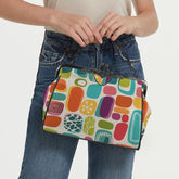 Kate McEnroe New York Mid Century Modern Amoeba Kiss Lock Purse, Retro 60s Mod HandbagCrossbody BagsD3379883