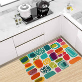 Kate McEnroe New York Mid Century Modern Amoeba Kitchen MatFloor MatDG1500621DXH8651D