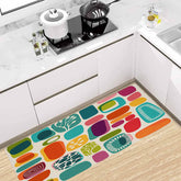 Kate McEnroe New York Mid Century Modern Amoeba Kitchen MatFloor MatDG1500623DXH8618D