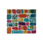 Kate McEnroe New York Mid Century Modern Amoeba Retro Crushed Velvet BlanketBlankets84021435441508044326