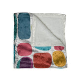 Kate McEnroe New York Mid Century Modern Amoeba Retro Crushed Velvet BlanketBlankets84021435441508044326