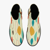 Kate McEnroe New York Mid Century Modern Ankle Boots Funky Retro 60s 70s Patterned Low Heel BootiesAnkle Bootsdtj42nku_001