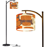 Kate McEnroe New York Mid Century Modern Arc Floor Lamp, Retro Geometric MCM Accent LightingArc Floor LampsVViVnZ39nB