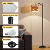 Kate McEnroe New York Mid Century Modern Arc Floor Lamp, Retro Geometric MCM Accent LightingArc Floor LampsVViVnZ39nB