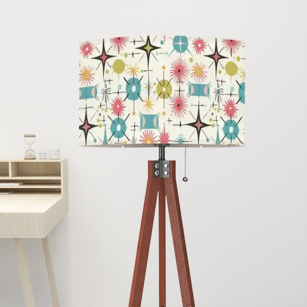 Kate McEnroe New York Mid Century Modern Atomic Age Sputnik Starburst Drum Lamp ShadeLamp Shadeslmbrp54xMq