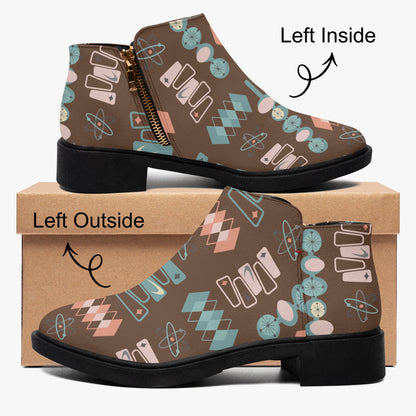 Kate McEnroe New York Mid Century Modern Atomic Age Starburst Boots Retro Ankle BootiesAnkle Bootsg27og7ib_001
