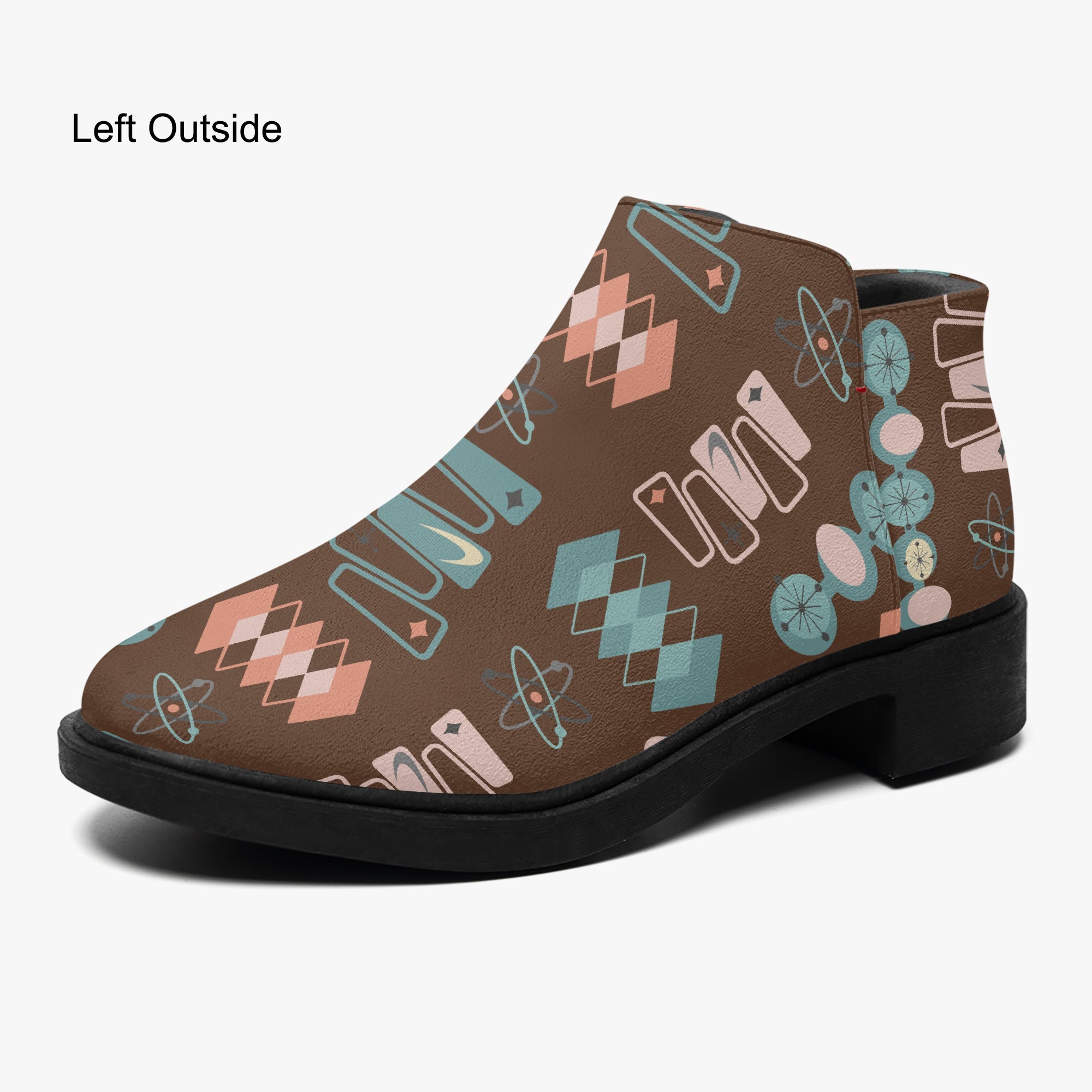 Kate McEnroe New York Mid Century Modern Atomic Age Starburst Boots Retro Ankle BootiesAnkle Bootsg27og7ib_001