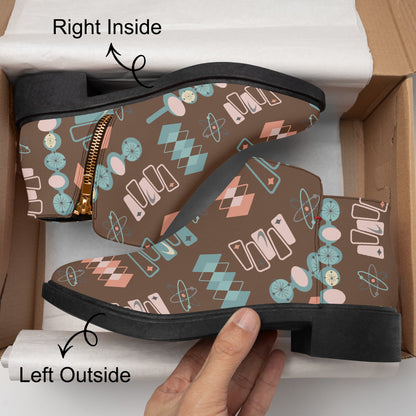Kate McEnroe New York Mid Century Modern Atomic Age Starburst Boots Retro Ankle BootiesAnkle Bootsg27og7ib_001