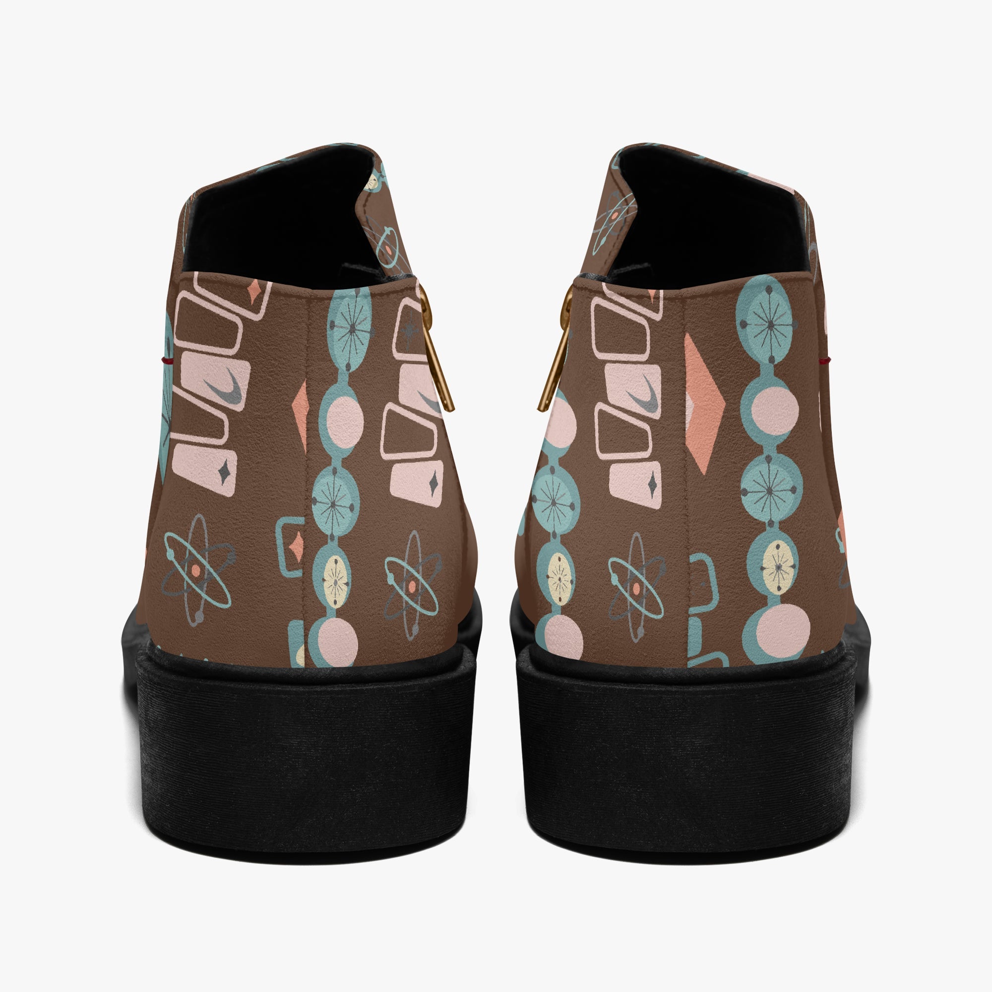 Kate McEnroe New York Mid Century Modern Atomic Age Starburst Boots Retro Ankle BootiesAnkle Bootsg27og7ib_001