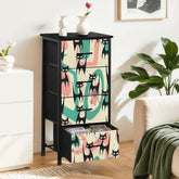 Kate McEnroe New York Mid Century Modern Atomic Black Cat Boomerang 4 Drawer DresserDressersURJJAuw9FZ