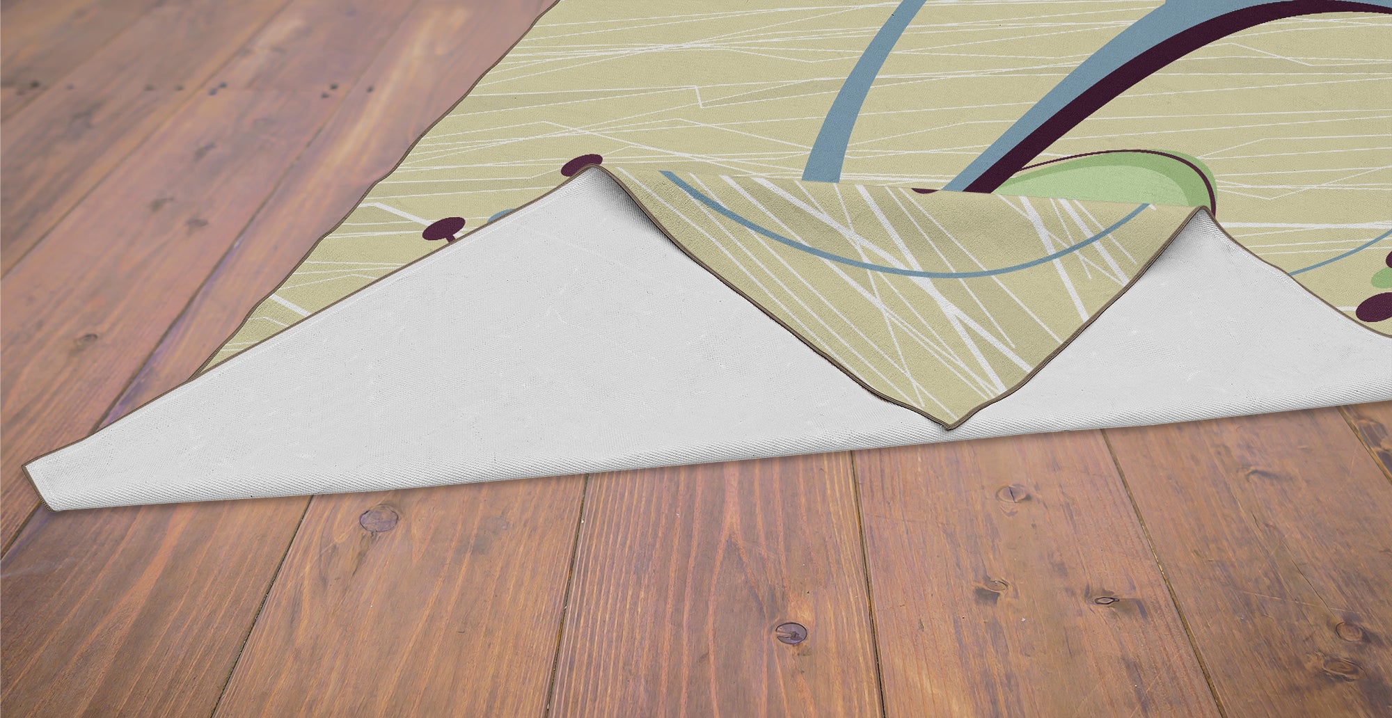 Kate McEnroe New York Mid Century Modern Atomic Boomerang Starburst Retro MCM Area RugRugsATMBMRG2X3