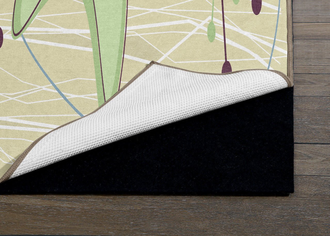 Kate McEnroe New York Mid Century Modern Atomic Boomerang Starburst Retro MCM Area RugRugsATMBMRG2X3