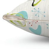 Kate McEnroe New York Mid Century Modern Atomic Boomerang Throw Pillow with InsertThrow Pillows25931604823884742456