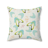 Kate McEnroe New York Mid Century Modern Atomic Boomerang Throw Pillow with InsertThrow Pillows25931604823884742456