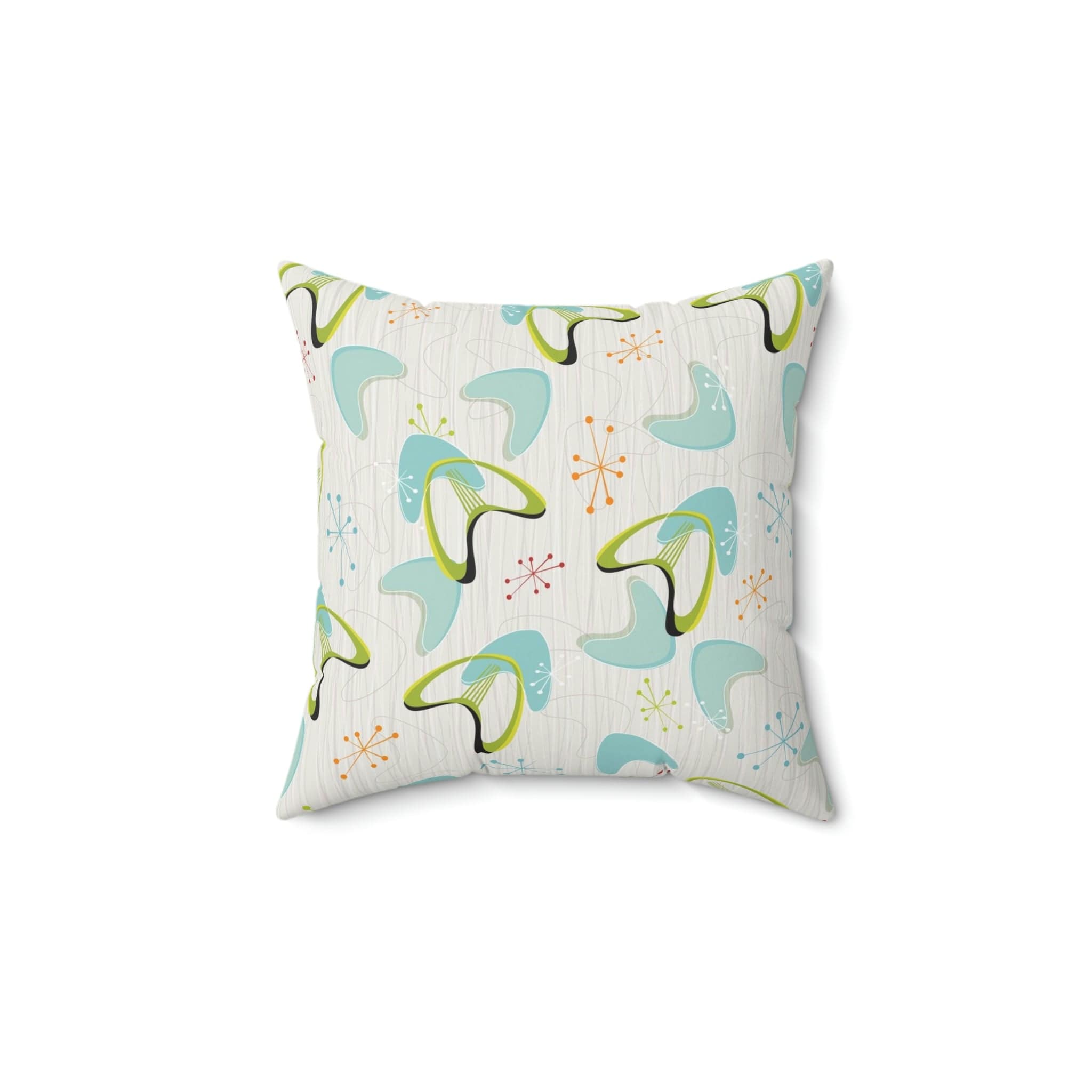 Kate McEnroe New York Mid Century Modern Atomic Boomerang Throw Pillow with InsertThrow Pillows26352324429636612375