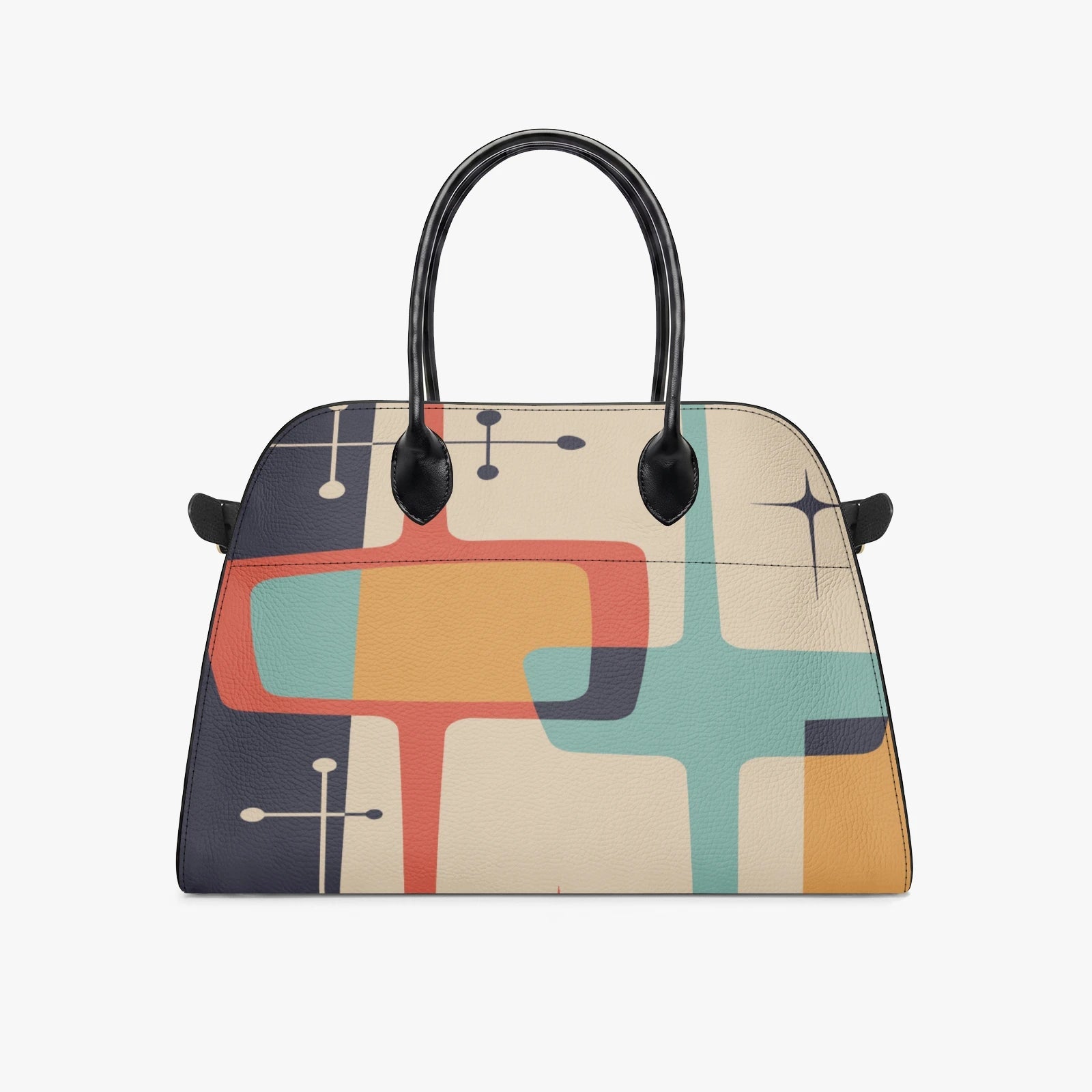 Kate McEnroe New York Mid Century Modern Atomic Cat Abstract Block Satchel HandbagHandbagsca9k0tbj_001