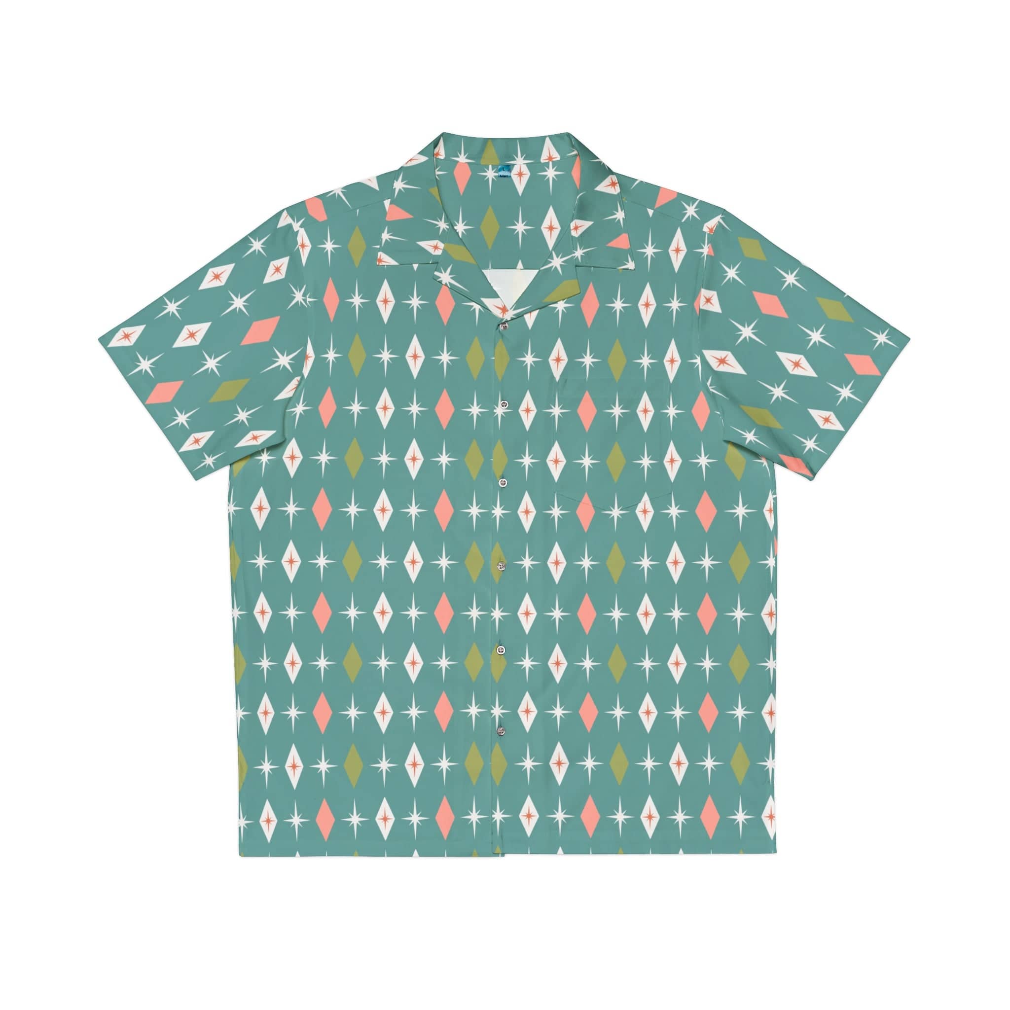 Kate McEnroe New York Mid Century Modern Atomic Diamond Starburst Men&