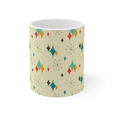 Kate McEnroe New York Mid Century Modern Atomic Diamond Starburst MugMugs17677396054781367638