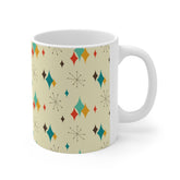 Kate McEnroe New York Mid Century Modern Atomic Diamond Starburst MugMugs17677396054781367638