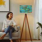 Kate McEnroe New York Mid Century Modern Atomic Floor Lamp Retro Geometric Tripod LightingTripod Floor LampszTawmJSqf3