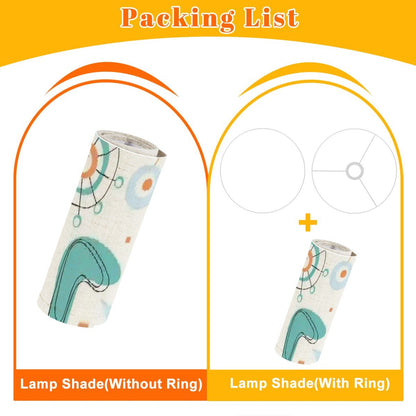 Kate McEnroe New York Mid Century Modern Atomic Lampshade, Retro Boomerang Starburst 50s Design, MCM Accent Lighting ShadeLamp ShadesO5r933Ugcd