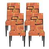 Kate McEnroe New York Mid Century Modern Atomic Starburst Chair Cover Retro 50s Dining SlipcoverChair SlipcoversD3271496