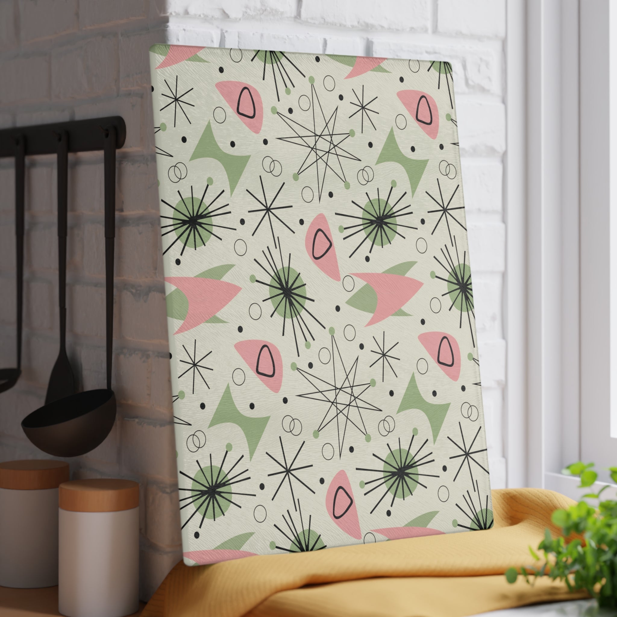 Kate McEnroe New York Mid Century Modern Atomic Starburst Cutting BoardCutting Boards25742817016002714715
