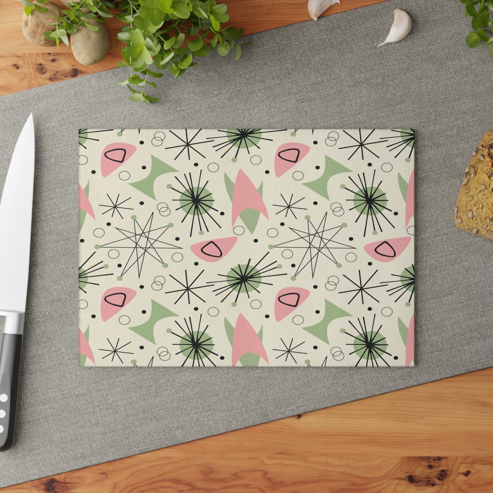 Kate McEnroe New York Mid Century Modern Atomic Starburst Cutting BoardCutting Boards25742817016002714715
