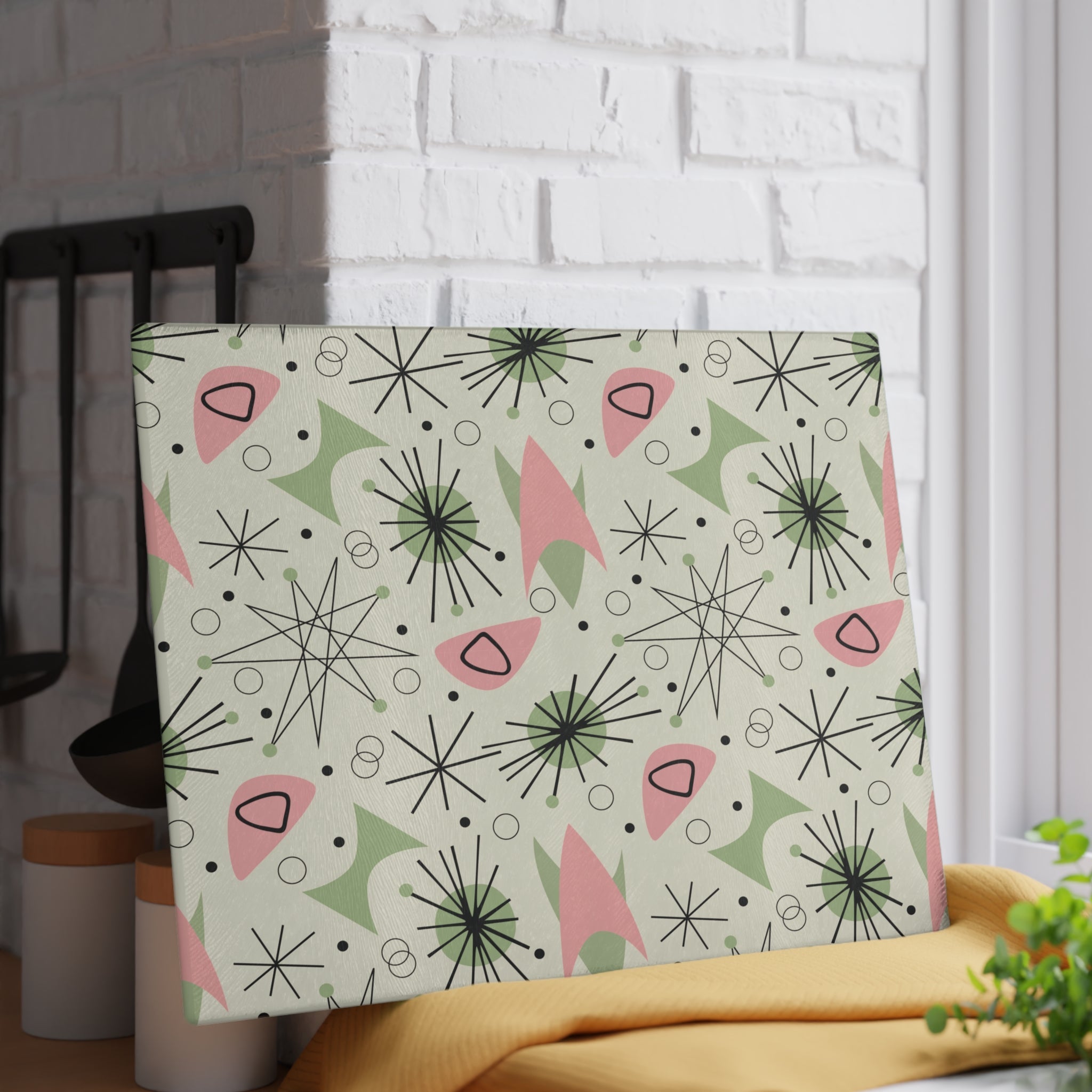 Kate McEnroe New York Mid Century Modern Atomic Starburst Cutting BoardCutting Boards25742817016002714715