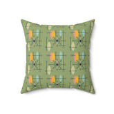 Kate McEnroe New York Mid Century Modern Atomic Starburst Sputnik Throw PillowThrow Pillows11449104671495923608