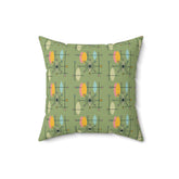 Kate McEnroe New York Mid Century Modern Atomic Starburst Sputnik Throw PillowThrow Pillows68426490190995366667