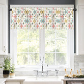 Kate McEnroe New York Mid Century Modern Atomic Starburst Valance, Retro MCM KitchenValancesD3321989