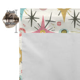 Kate McEnroe New York Mid Century Modern Atomic Starburst Valance, Retro MCM KitchenValancesD3321989