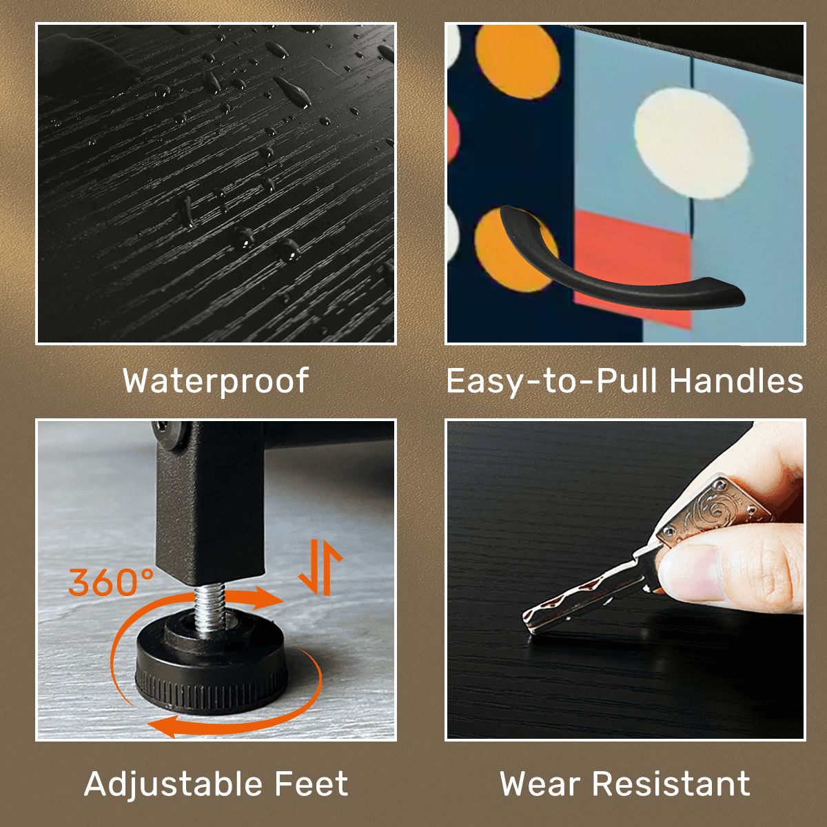 Kate McEnroe New York Mid Century Modern Bauhaus 4 Drawer DresserDressersThRNYzNYcx