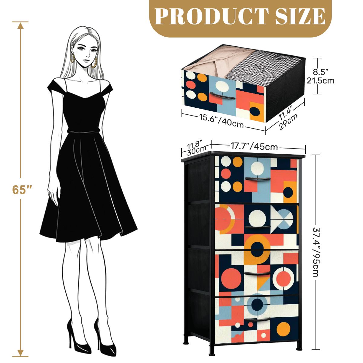 Kate McEnroe New York Mid Century Modern Bauhaus 4 Drawer DresserDressersThRNYzNYcx