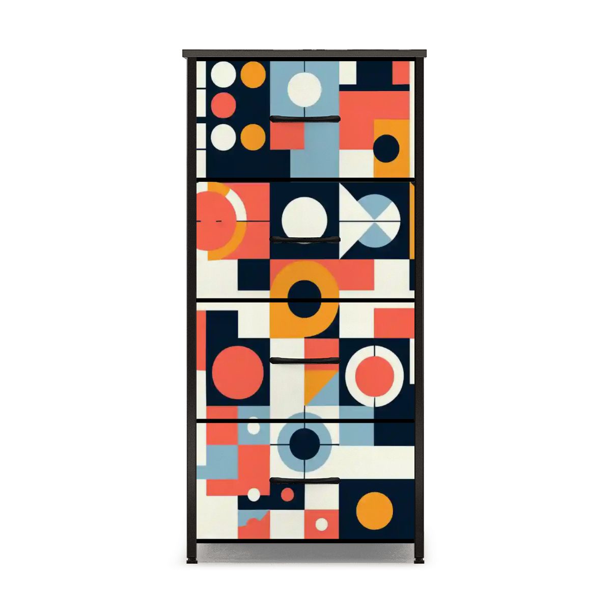 Kate McEnroe New York Mid Century Modern Bauhaus 4 Drawer DresserDressersThRNYzNYcx