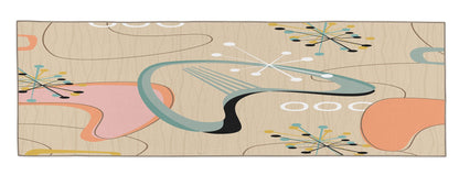 Kate McEnroe New York Mid Century Modern Boomerang Starburst Area RugRugsBMR - R23