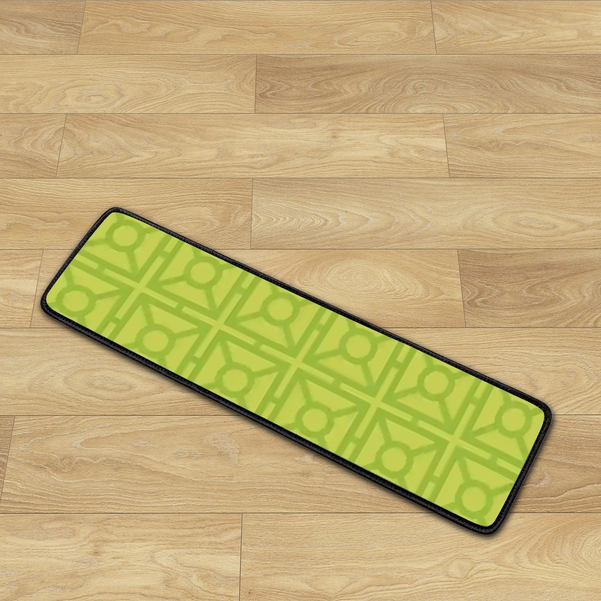 Kate McEnroe New York Mid Century Modern Breeze Block Stair Treads, Modernist Retro Green Geometric Step CoversStair Treads1iQqbhDxXj