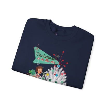 Kate McEnroe New York Mid Century Modern Christmas Sweatshirt, Retro 50s Holiday PulloverSweatshirts27925235842678332733