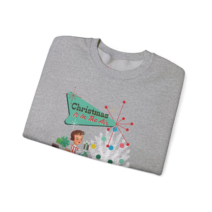 Kate McEnroe New York Mid Century Modern Christmas Sweatshirt, Retro 50s Holiday PulloverSweatshirts27925235842678332733