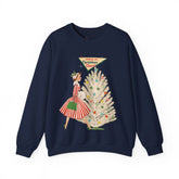 Kate McEnroe New York Mid Century Modern Christmas Sweatshirt, Retro Vintage Kitsch Holiday CrewneckSweatshirts10123406672336638437