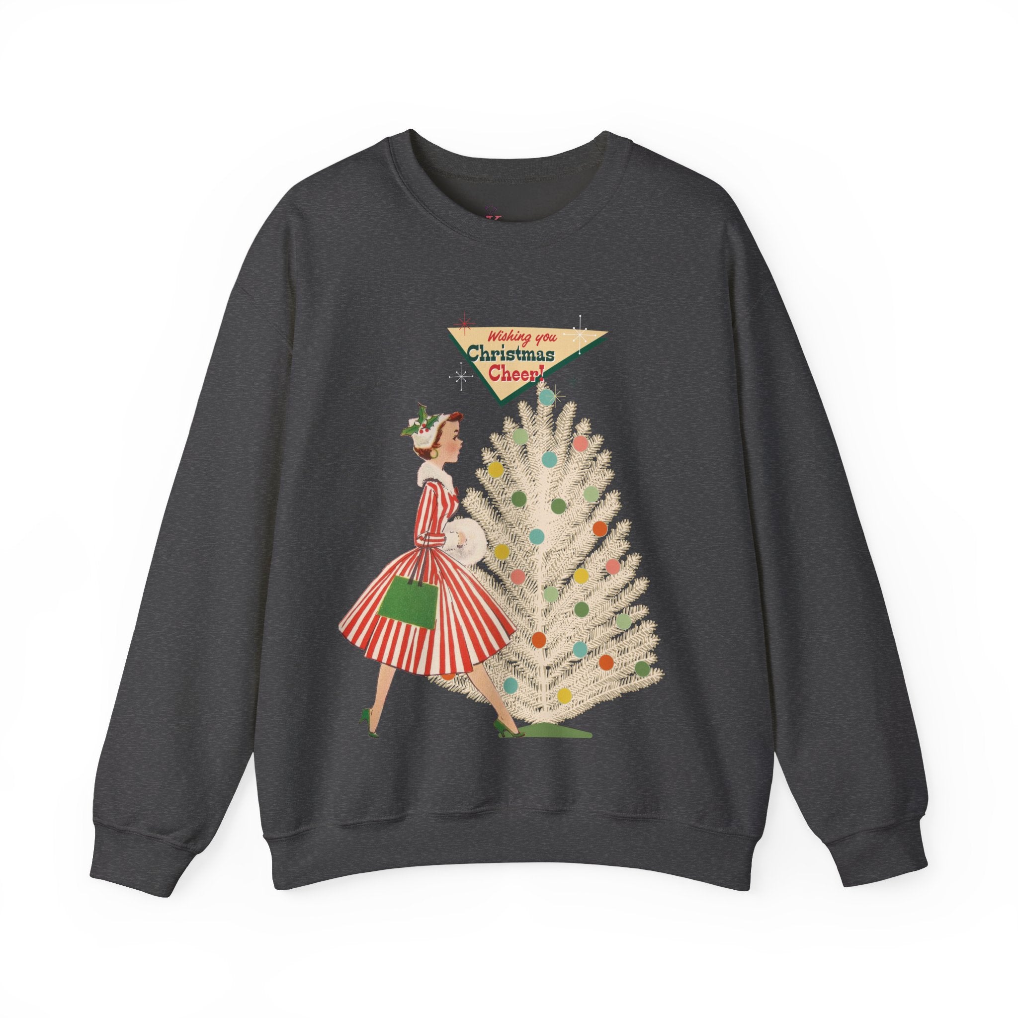 Kate McEnroe New York Mid Century Modern Christmas Sweatshirt, Retro Vintage Kitsch Holiday CrewneckSweatshirts12700969002572605931