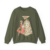 Kate McEnroe New York Mid Century Modern Christmas Sweatshirt, Retro Vintage Kitsch Holiday CrewneckSweatshirts33483291985329486760