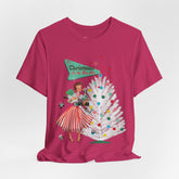 Kate McEnroe New York Mid Century Modern Christmas T-Shirt, Retro 50s Holiday Tee, Vintage Kitsch Festive Christmas ApparelT-Shirts31076810401790398211