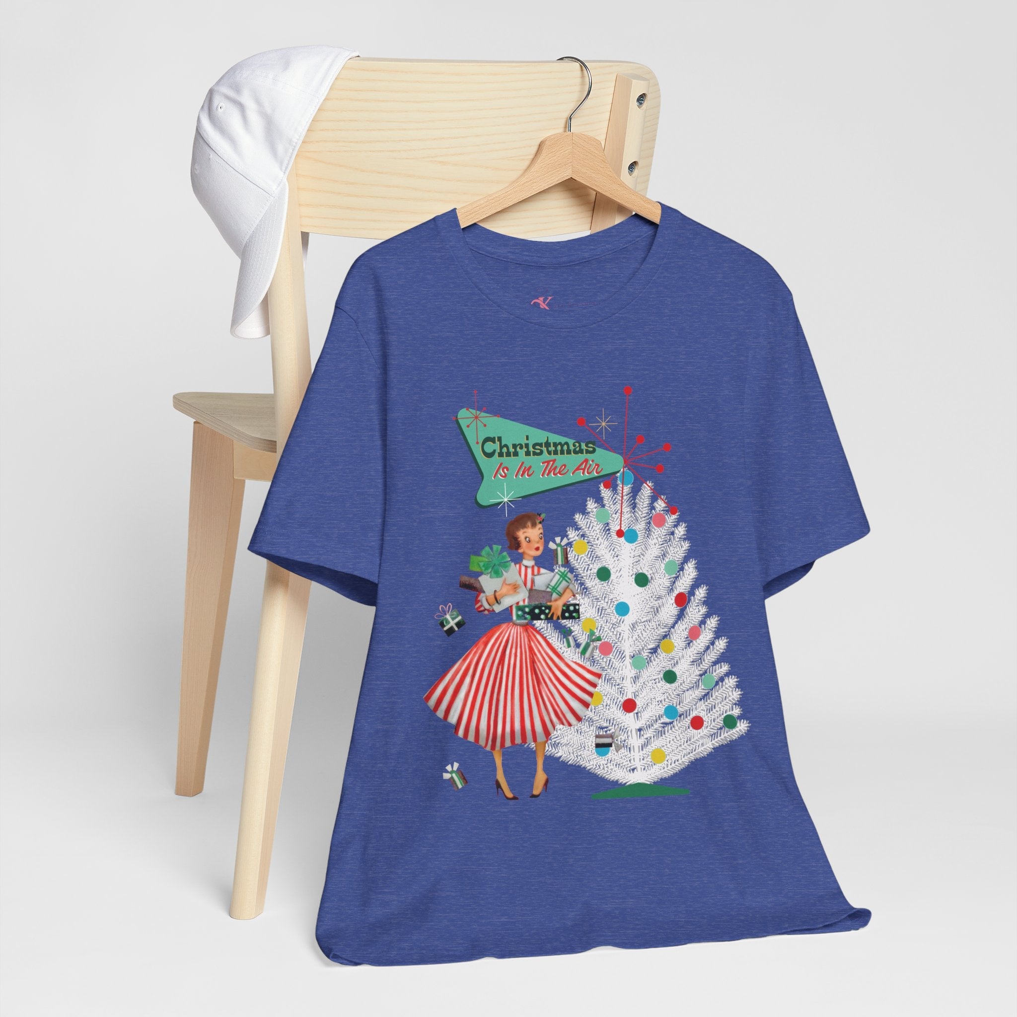 Kate McEnroe New York Mid Century Modern Christmas T-Shirt, Retro 50s Holiday Tee, Vintage Kitsch Festive Christmas ApparelT-Shirts38673024757067441528