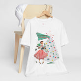 Kate McEnroe New York Mid Century Modern Christmas T-Shirt, Retro 50s Holiday Tee, Vintage Kitsch Festive Christmas ApparelT-Shirts73505172477423724762