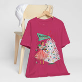 Kate McEnroe New York Mid Century Modern Christmas T-Shirt, Retro 50s Holiday Tee, Vintage Kitsch Festive Christmas ApparelT-Shirts73505172477423724762
