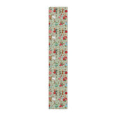 Kate McEnroe New York Mid Century Modern Christmas Table Runner, Retro Vintage 50s Holiday Dining LinenTable Runners28558370715194370352
