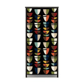 Kate McEnroe New York Mid Century Modern Colorful Boho Abstract Half Moon 4 Drawer DresserDressersuIi0V2QNk5